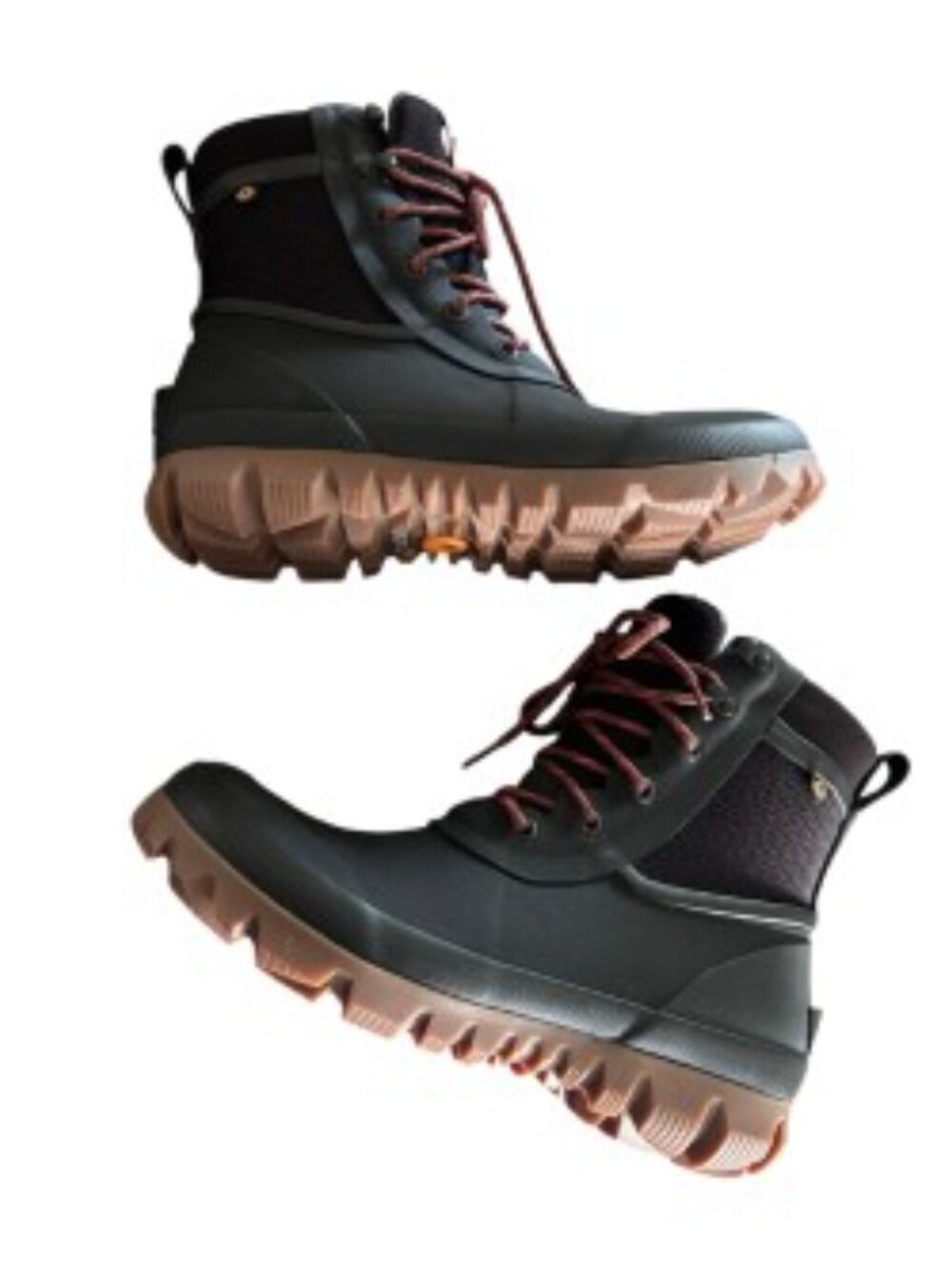 Bogs Dark Brown Waterproof Arcata Urban Lace Winter Boot 10